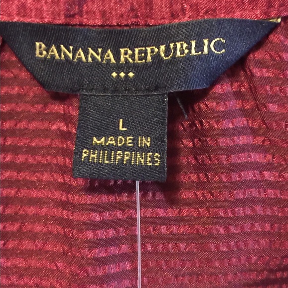 Burgundy Banana Republic Top - Picture 3 of 6